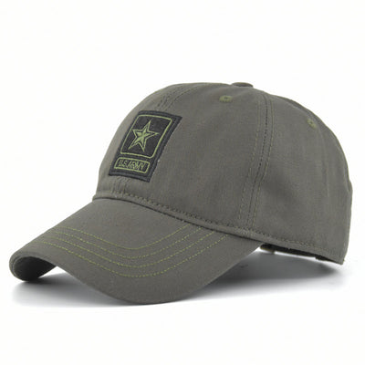 Gorra de Béisbol Camuflaje Ejército U.S. con Bordado Pentagrama - Lona Resistente - Image 7