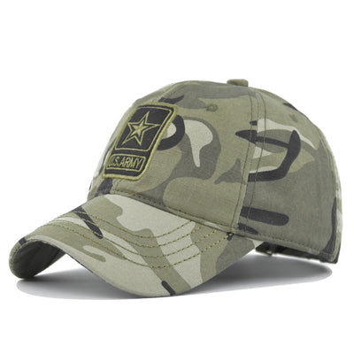 Gorra de Béisbol Camuflaje Ejército U.S. con Bordado Pentagrama - Lona Resistente - Image 8