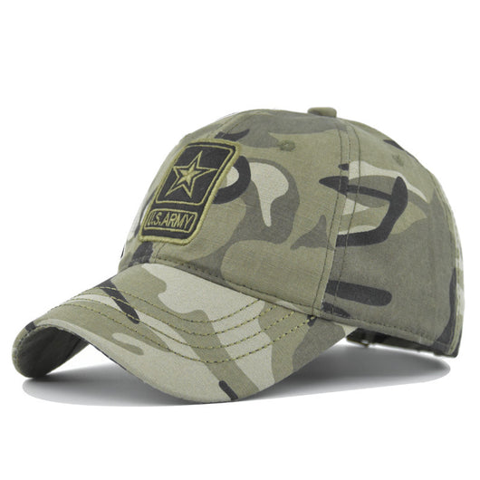 Gorra de Béisbol Camuflaje Ejército U.S. con Bordado Pentagrama - Lona Resistente - Image 8