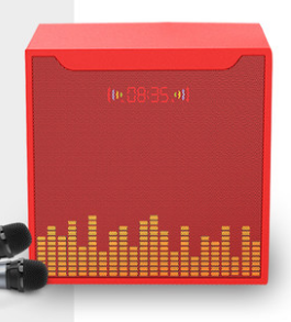 Sistema de Karaoke Familiar Amoi con Micrófono Inalámbrico para Sala de Estar - Image 4