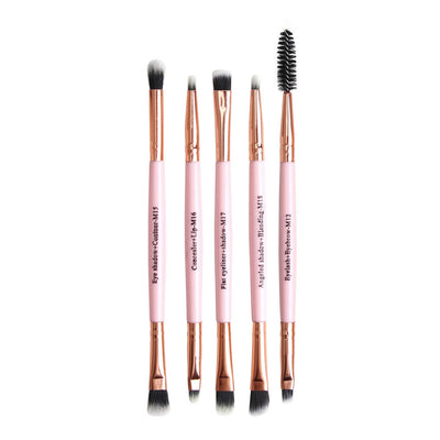Set de 5 Brochas Dobles para Ojos y Pestañas Maange - Maquillaje Profesional - Image 9