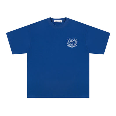 Playera de Pareja Estampado Corazón Llama - Image 7