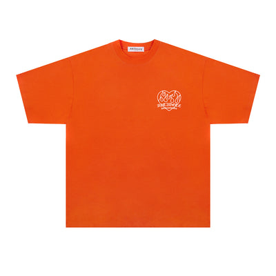Playera de Pareja Estampado Corazón Llama - Image 5