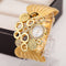 Reloj de Malla Diamante para Mujer - Diseño Europeo Minimalista