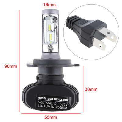 Faro LED S1-CSP Luces de Cruce y Carretera Integradas H4/H7/9005 - Image 8
