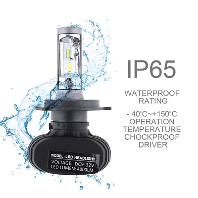 Faro LED S1-CSP Luces de Cruce y Carretera Integradas H4/H7/9005 - Image 3