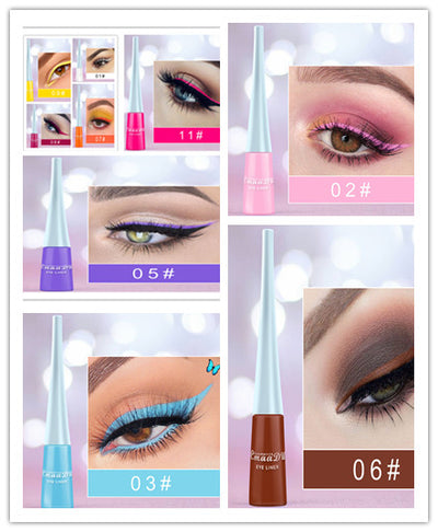 Delineador de Ojos Líquido Impermeable - Trazo Perfecto sin Corridas - Image 4