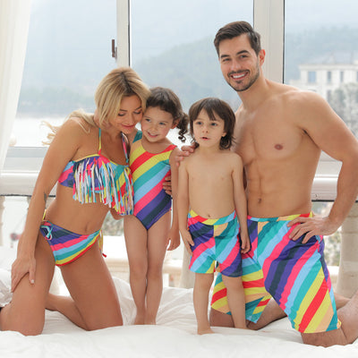 Trajes de Baño a Juego para Padres e Hijos - Image 10