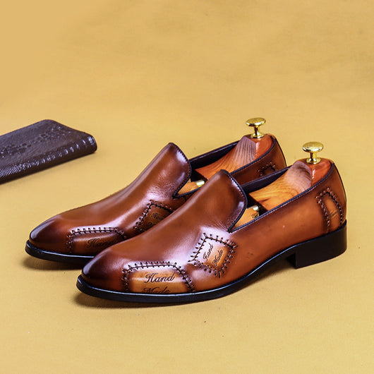 Zapatos de Cuero para Hombre - Mocasines Artesanales de Ante Cómodo - Image 9