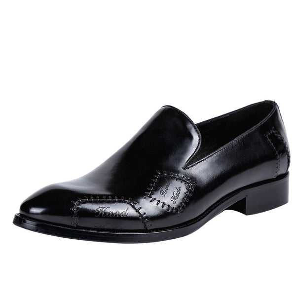 Zapatos de Cuero para Hombre - Mocasines Artesanales de Ante Cómodo