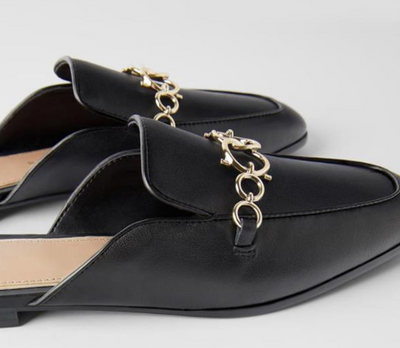 Pantuflas Tipo Mocasín de Cuero Oveja Nude para Mujer - Image 11