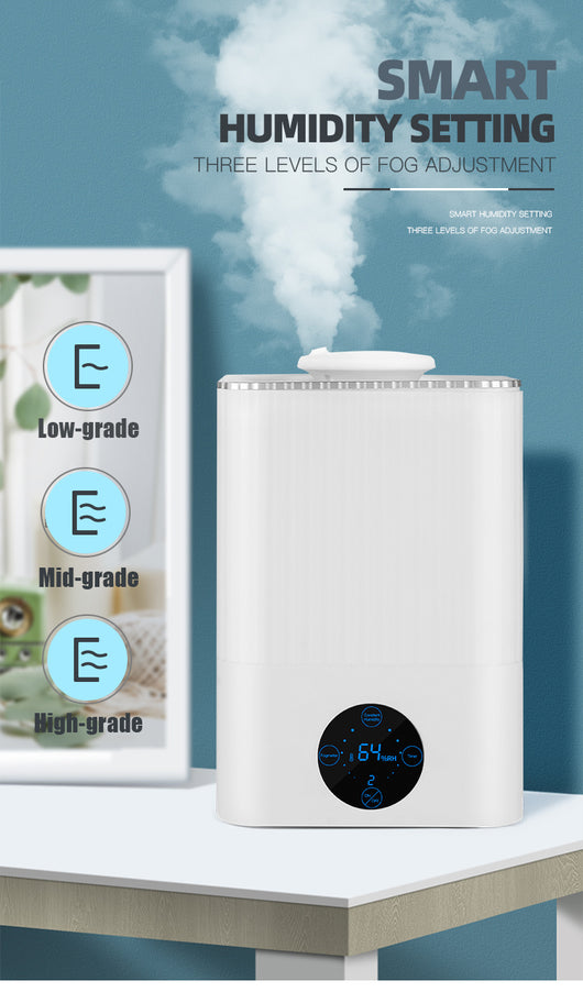 Humidificador Silencioso de Gran Capacidad con Aromaterapia y Purificación de Aire - Image 8