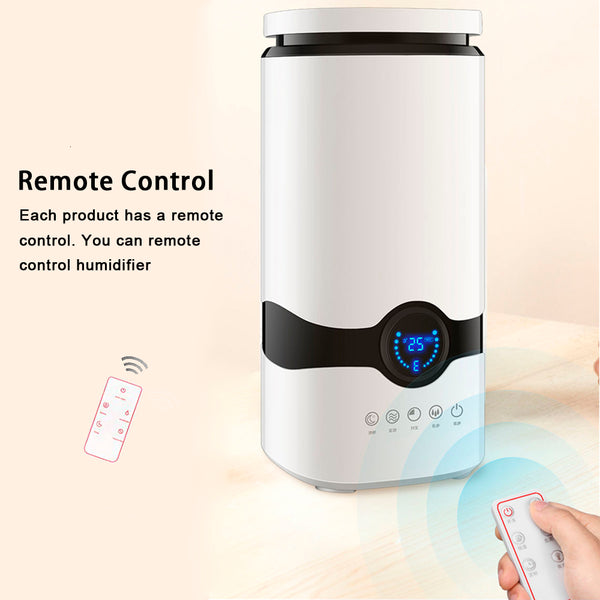 Humidificador Inteligente Silencioso con Difusor de Niebla Grande para Dormitorio