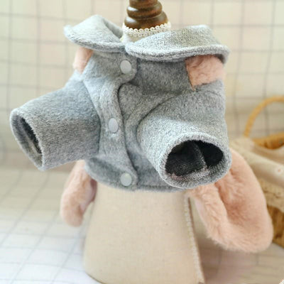 Vestido Cálido de Conejo Peluche para Primavera, Otoño e Invierno - Image 6