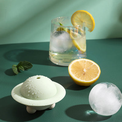 Molde de Silicona para Cubos de Hielo Redondos - Bandeja Premium para Cócteles y Whisky - Image 13