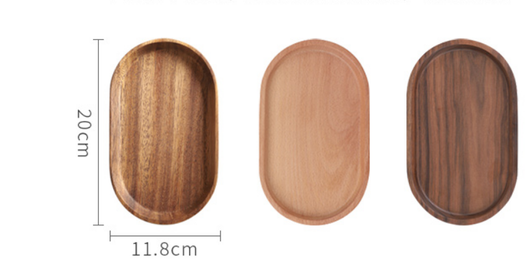 Bandeja de Madera Maciza para Té de la Tarde - Image 10