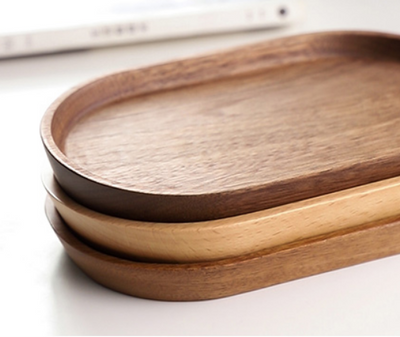 Bandeja de Madera Maciza para Té de la Tarde - Image 13