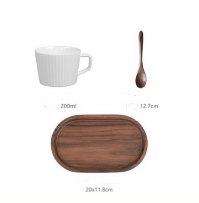 Bandeja de Madera Maciza para Té de la Tarde - Image 5