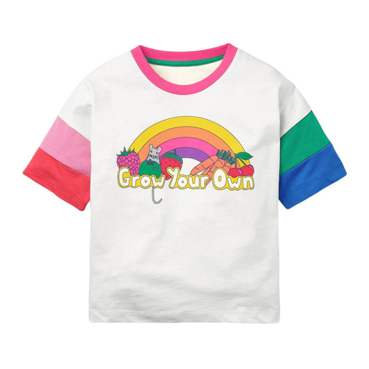Playera Infantil Estampado Cartoon - Manga Corta Verano - Image 9