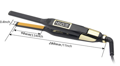 Plancha Rizadora de Iones Negativos Profesional - Diseño 2 en 1 - Image 10