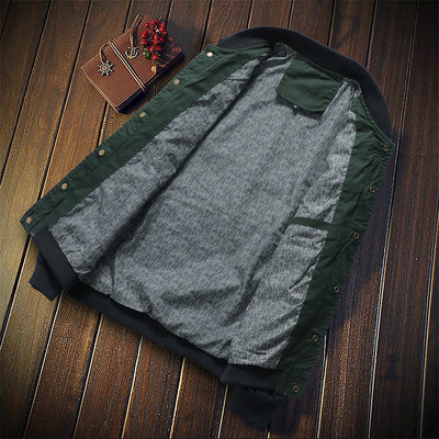 Chaqueta Cardigan Casual Coreana de Cuello Solapa para Hombre - Image 5