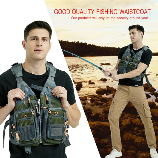 Chaleco de Seguridad y Supervivencia para Pesca y Deportes Acuáticos - Image 18
