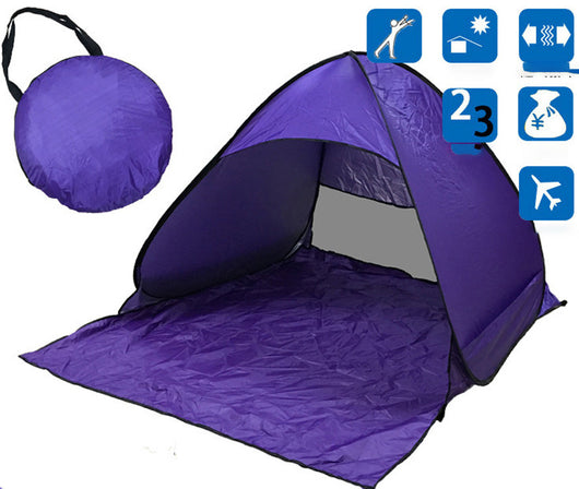 Carpa de Playa Instantánea con Protección Solar - Montaje Rápido para Camping - Image 4