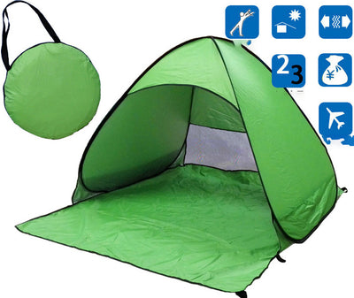 Carpa de Playa Instantánea con Protección Solar - Montaje Rápido para Camping - Image 9