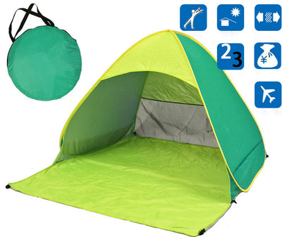 Carpa de Playa Instantánea con Protección Solar - Montaje Rápido para Camping - Image 8