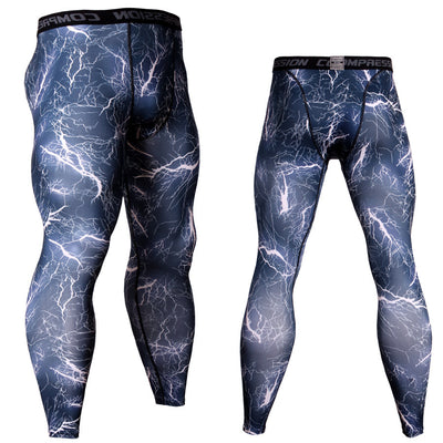 Pantalones Deportivos Elásticos Ajustados para Hombre - Image 23
