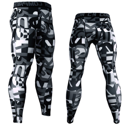Pantalones Deportivos Elásticos Ajustados para Hombre - Image 38