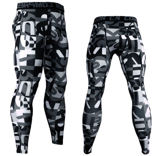 Pantalones Deportivos Elásticos Ajustados para Hombre - Image 38