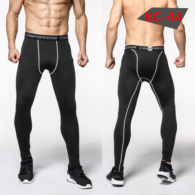 Pantalones Deportivos Elásticos Ajustados para Hombre - Image 12