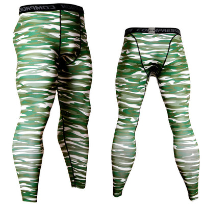Pantalones Deportivos Elásticos Ajustados para Hombre - Image 19