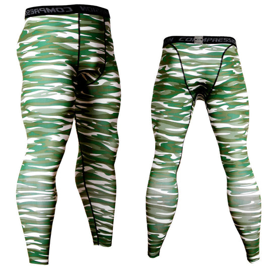 Pantalones Deportivos Elásticos Ajustados para Hombre - Image 19