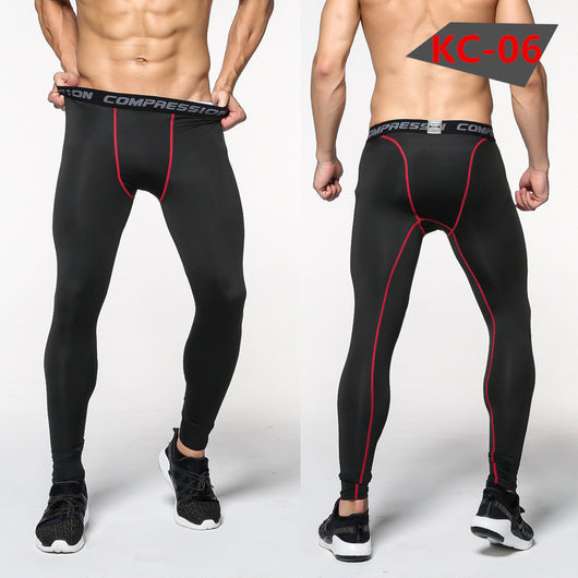 Pantalones Deportivos Elásticos Ajustados para Hombre - Image 9
