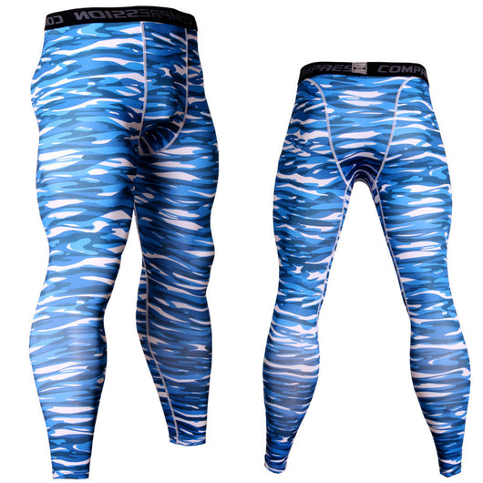 Pantalones Deportivos Elásticos Ajustados para Hombre - Image 2