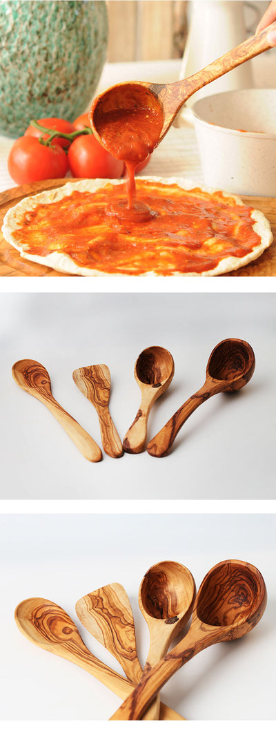 Cuchara de Madera Maciza para Cocina - Artesanal - Image 9