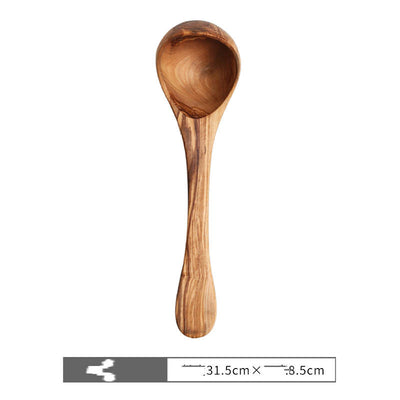 Cuchara de Madera Maciza para Cocina - Artesanal - Image 4