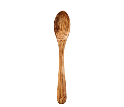 Espátula de Madera de Olivo con Mango Largo - Cuchara de Madera Maciza para Cocina - Image 4