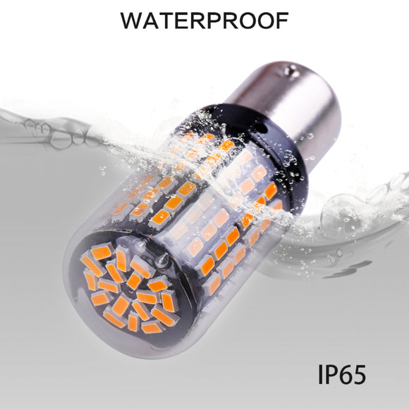 Foco LED Canbus 1156 144SMD para Frenos y Direccionales - Súper Brillante 12-28V