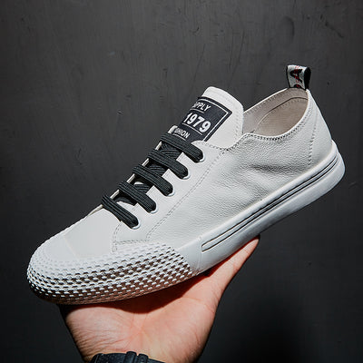 Zapatos Blancos Transpirables para Hombre - Tendencia Europea y Americana - Image 10