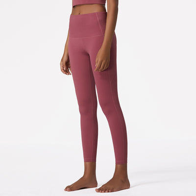 Pantalones Yoga Talle Alto Doble Cara Nude - Control de Abdomen y Cadera para Mujer - Image 6