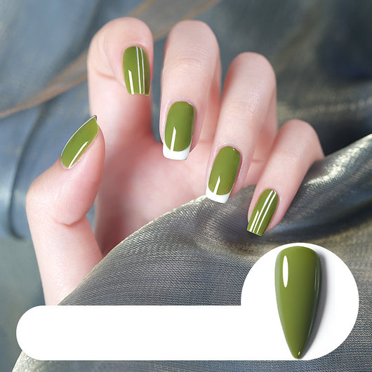 Pegamento para Uñas Postizas Verde Oscuro Removible - Image 2