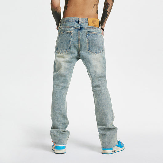 Jeans Acampanados Desgastados Antidote - Estilo Vintage Desenfadado - Image 3