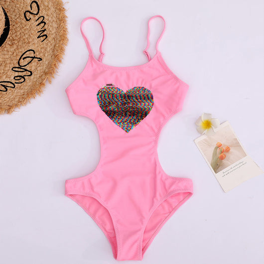 Traje de Baño Infantil de Una Pieza para Niñas 3 a 16 Años - Image 12
