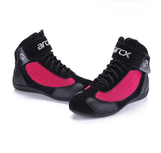Zapatos de Motociclismo Transpirables de Cuero - Comodidad y Seguridad para Verano - Image 14