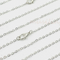 Natural Crystal Moon Pendant Chain