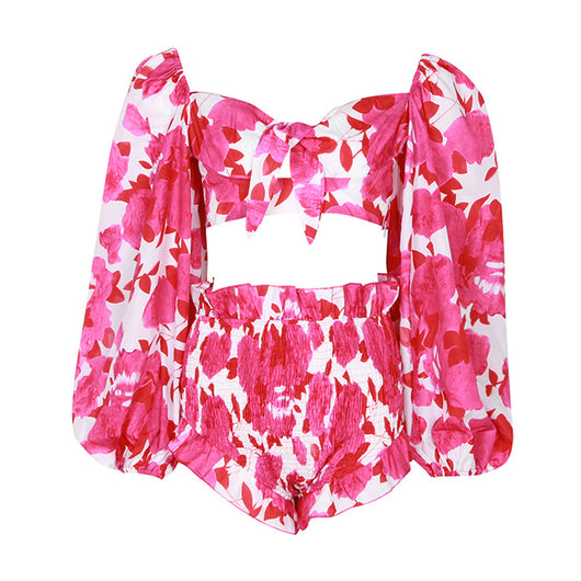 Conjunto Deportivo: Blusa Corta y Shorts con Cintura Elástica - Image 11