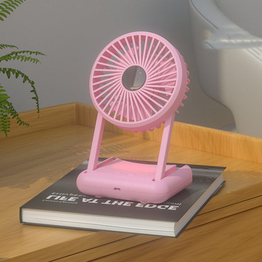 Ventilador Silencioso Portátil con Luz LED - 23 Horas de Autonomía - Image 2